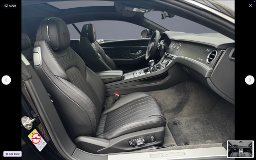 Bentley Continental GT Azure V8